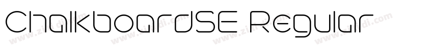 ChalkboardSE Regular字体转换